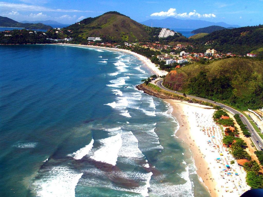 Lindo Apartamento Beira-Mar - Ubatuba-Sp Luaran gambar